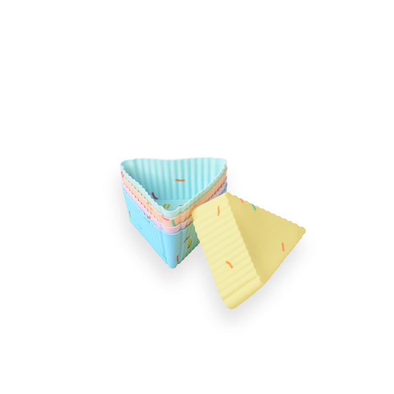 Silikónová forma na pečenie, 20 kusov v sade, nepravidelný tvar, teplotná odolnosť do 230°C, vhodné do rúry a do chladničky