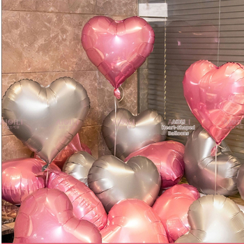Set balónov z hliníkovej fólie s chvostovým tvarom, s vlastným logom – na narodeniny, svadbu a Valentín