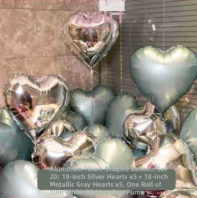 Set balónov z hliníkovej fólie s chvostovým tvarom, s vlastným logom – na narodeniny, svadbu a Valentín
