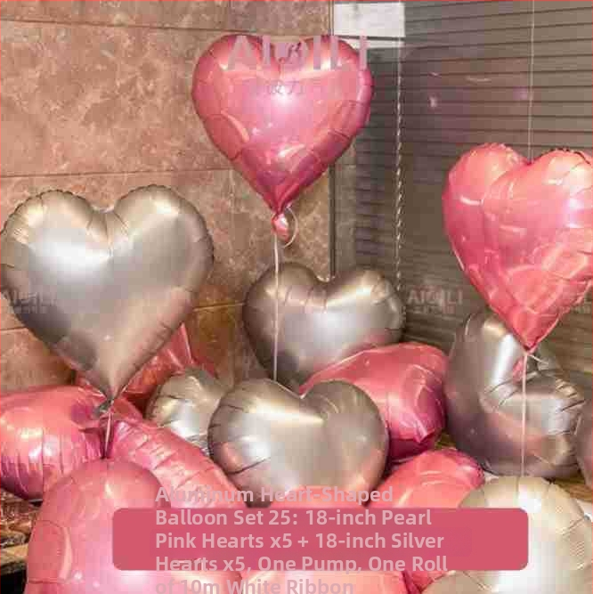 Set balónov z hliníkovej fólie s chvostovým tvarom, s vlastným logom – na narodeniny, svadbu a Valentín
