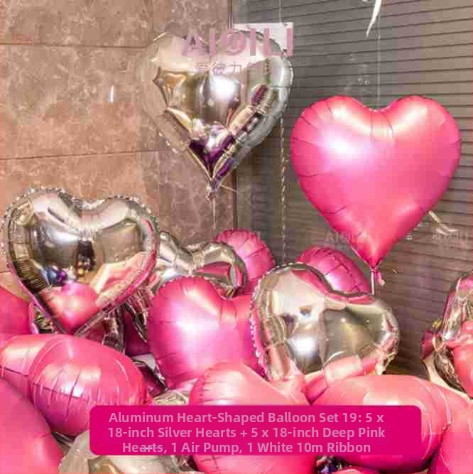 Set balónov z hliníkovej fólie s chvostovým tvarom, s vlastným logom – na narodeniny, svadbu a Valentín
