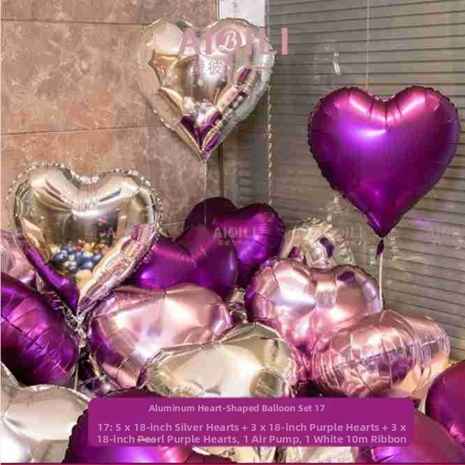 Set balónov z hliníkovej fólie s chvostovým tvarom, s vlastným logom – na narodeniny, svadbu a Valentín