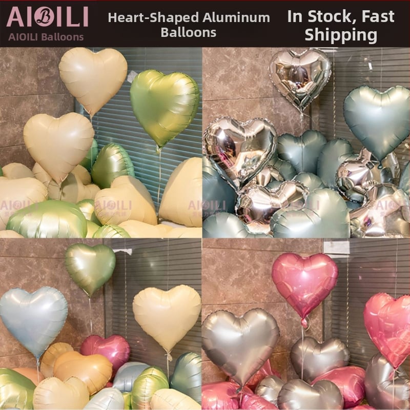 Set balónov z hliníkovej fólie s chvostovým tvarom, s vlastným logom – na narodeniny, svadbu a Valentín