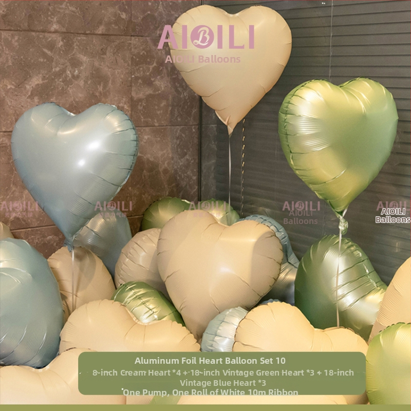 Set balónov z hliníkovej fólie s chvostovým tvarom, s vlastným logom – na narodeniny, svadbu a Valentín