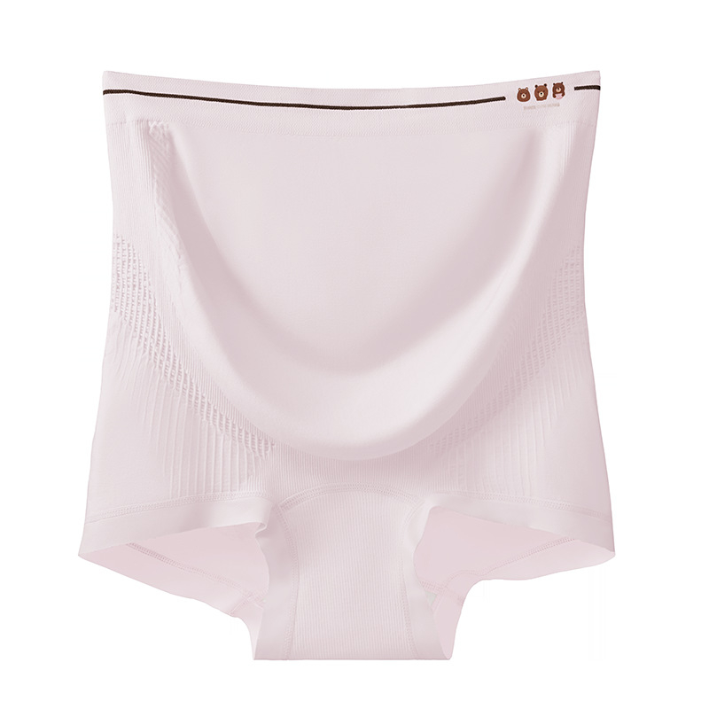Tehotenské dámske spodné prádlo s vysokým pásom, bezšvové, hlavný materiál: nylon, podšívka v rozkroku bavlna