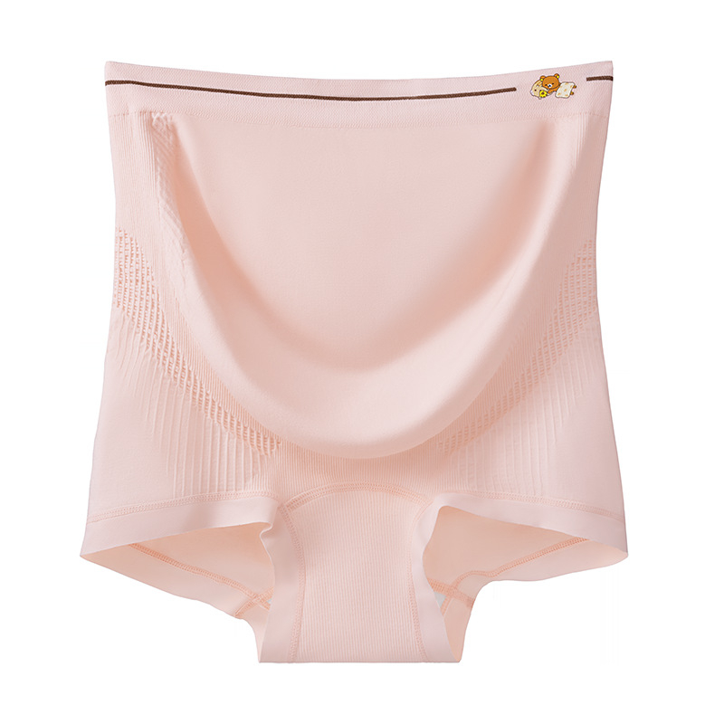 Tehotenské dámske spodné prádlo s vysokým pásom, bezšvové, hlavný materiál: nylon, podšívka v rozkroku bavlna