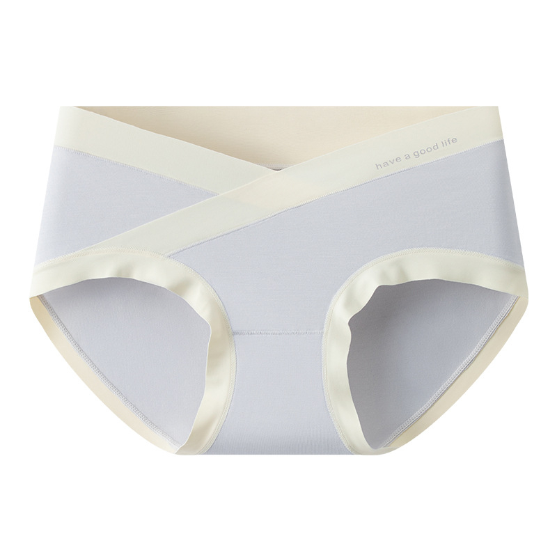 Tehotenské spodné prádlo, antibakteriálne, priedušné, nízky pás, materiál z regenerovanej celulózy