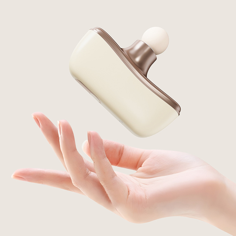 Mini prenosný fascia masážny prístroj s 800–1000 mAh vstavanou batériou, bezkartový motor, 5+ rýchlostí, 1 masážna hlava, na krk