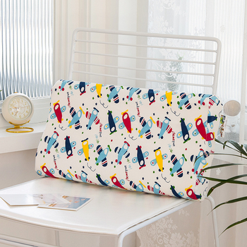 Obdĺžnikový latexový vankúš na krk s jadrom z čistého bavlneného vlákna, latexový obsah >90%, hmotnosť približne 0,5 kg