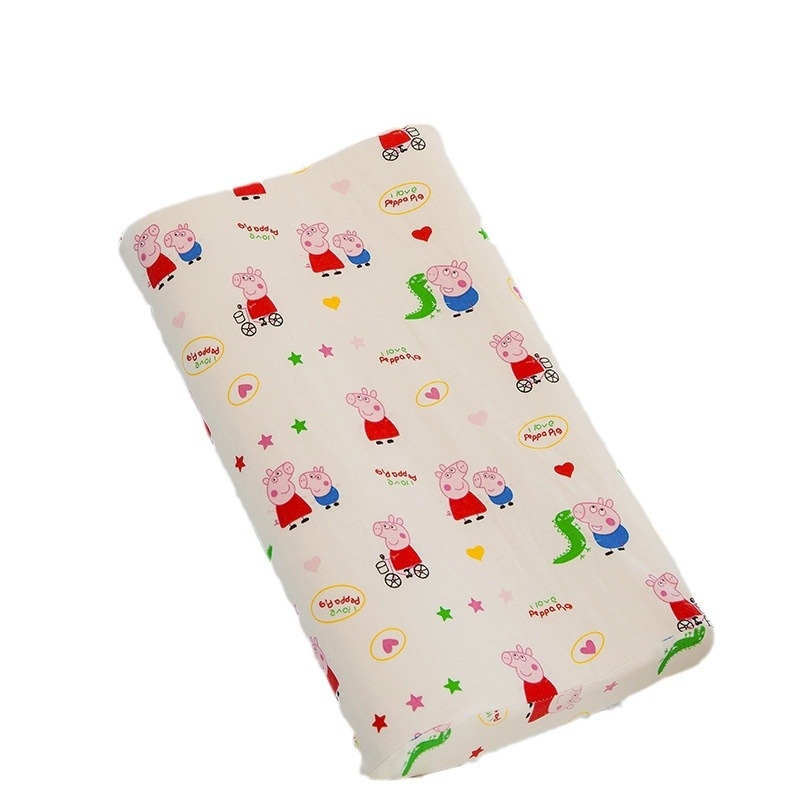 Obdĺžnikový latexový vankúš na krk s jadrom z čistého bavlneného vlákna, latexový obsah >90%, hmotnosť približne 0,5 kg