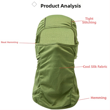 Maska na jazdu – UV ochrana, materiál Spandex/Lycra, unisex, značka AT