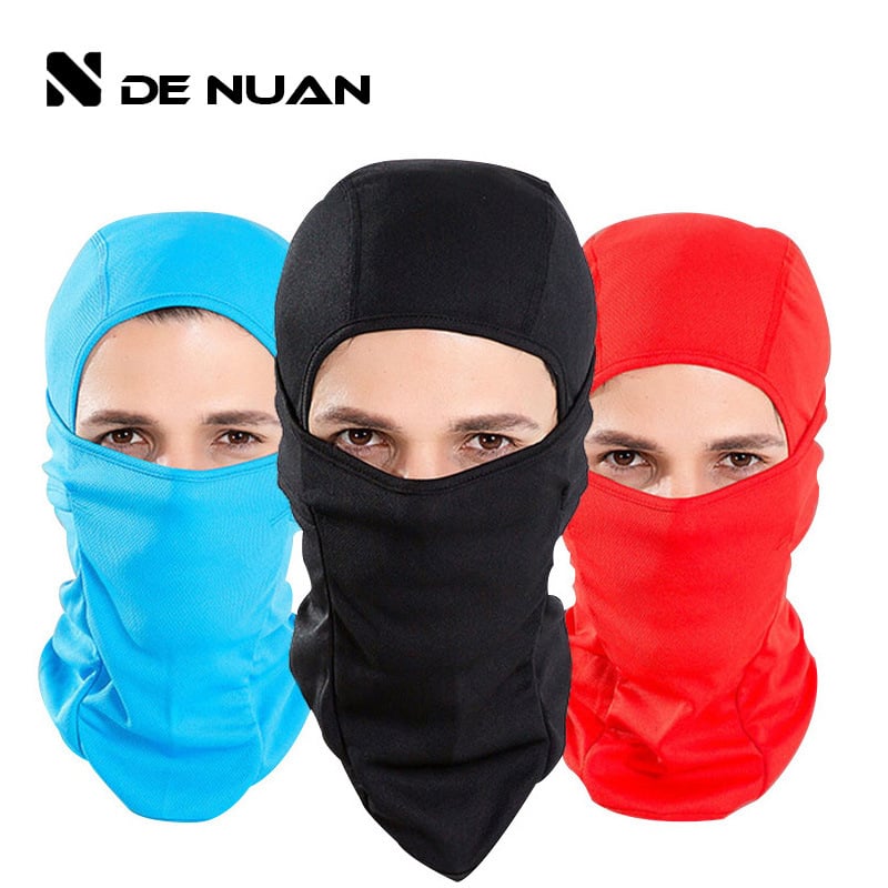 Maska na jazdu – UV ochrana, materiál Spandex/Lycra, unisex, značka AT