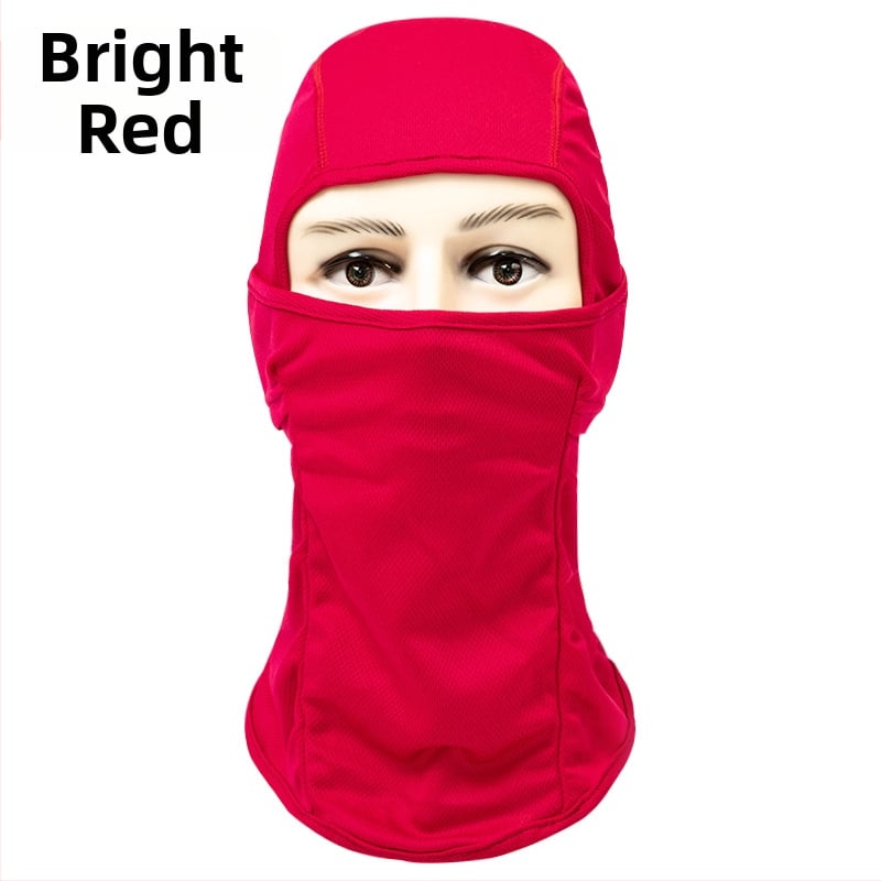 Maska na jazdu – UV ochrana, materiál Spandex/Lycra, unisex, značka AT