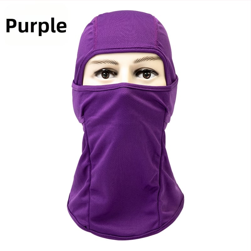 Maska na jazdu – UV ochrana, materiál Spandex/Lycra, unisex, značka AT