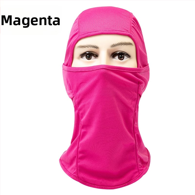 Maska na jazdu – UV ochrana, materiál Spandex/Lycra, unisex, značka AT