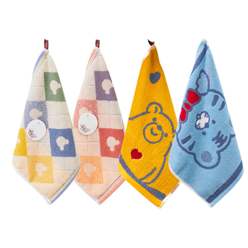 Detská štvorcová bavlnená utierka na tvár, mäkká a savá, 28 g, 32 vlákien, štvorcový uterák, možnosť personalizácie s logom.