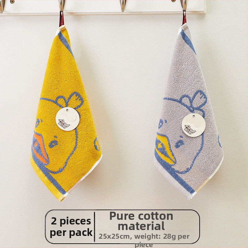 Detská štvorcová bavlnená utierka na tvár, mäkká a savá, 28 g, 32 vlákien, štvorcový uterák, možnosť personalizácie s logom.