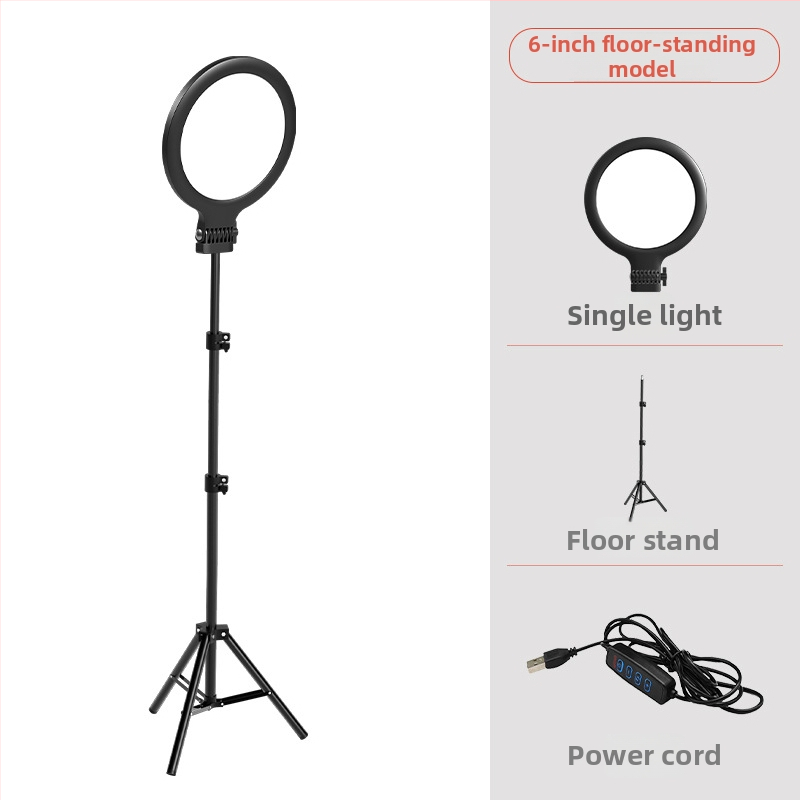 LED попълваща светлина за настолно стриймване, фотография и видеозаснемане – три температури на цветовете, 5V, под 10W, модел YM-Side Light Round Panel Light