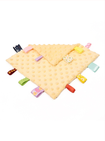 Small Tree House detský štvorcový šál na upokojenie, ultra hebký a savý, polyester-bavlna, pre dojčatá a malé deti