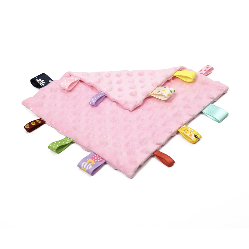 Small Tree House detský štvorcový šál na upokojenie, ultra hebký a savý, polyester-bavlna, pre dojčatá a malé deti