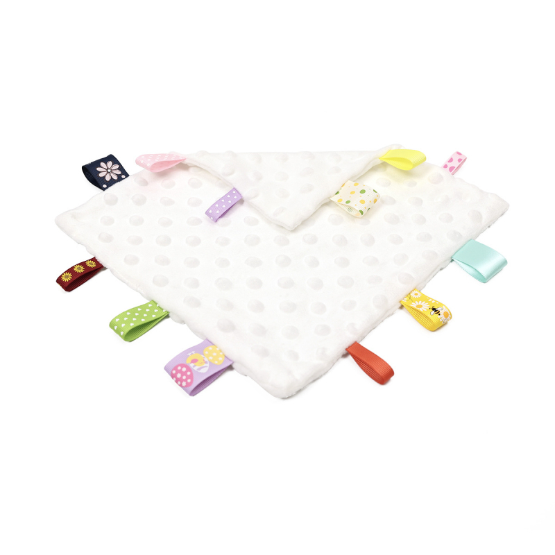 Small Tree House detský štvorcový šál na upokojenie, ultra hebký a savý, polyester-bavlna, pre dojčatá a malé deti