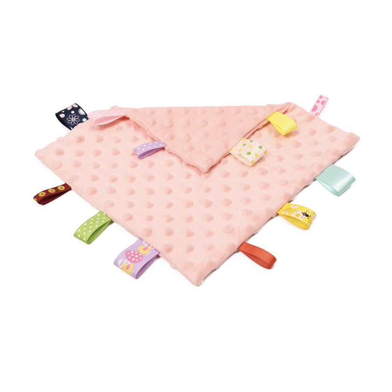 Small Tree House detský štvorcový šál na upokojenie, ultra hebký a savý, polyester-bavlna, pre dojčatá a malé deti