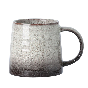 Κεραμικό φλυτζάνι, ρετρό στυλ, ανθεκτικό σε υψηλές θερμοκρασίες, κατάλληλο για φούρνο μικροκυμάτων, με εκτύπωση λογότυπου