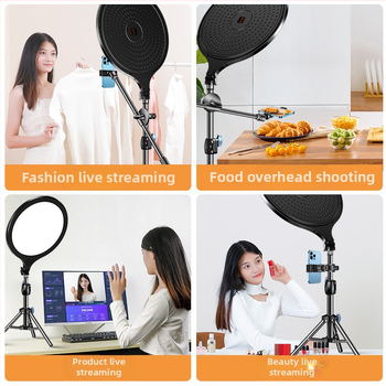 Светлина за запълване за лайв стрийминг Dayleer M18266, мощност до 10W, 220V