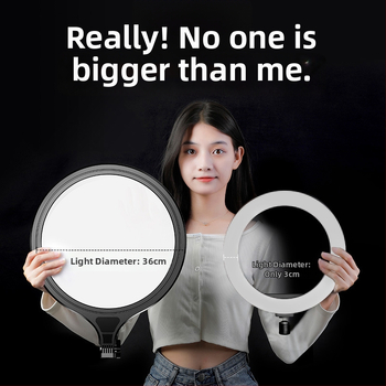 Светлина за запълване за лайв стрийминг Dayleer M18266, мощност до 10W, 220V