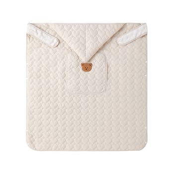 Покривало за количка за бебета с ветроустойчив плащ и презрамки, зимно удебелено одеяло, полиестер, за новородени до 3 години