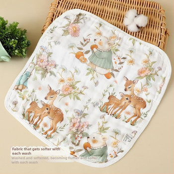 Detská 6-vrstvová gáza utierka na sliny, 40-count, 60 g