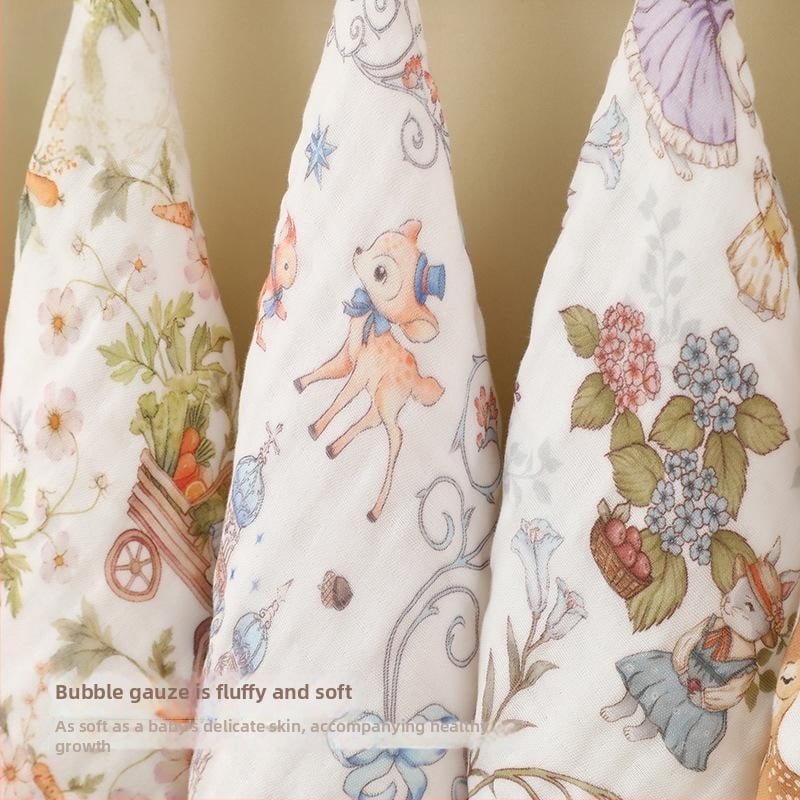 Detská 6-vrstvová gáza utierka na sliny, 40-count, 60 g