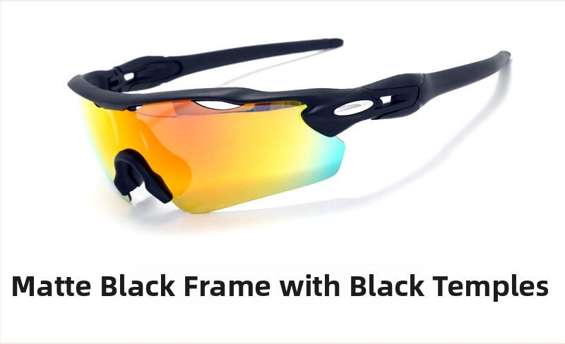 Okuliare na horské bicykle s PC rámom, model Radar EV, vymeniteľné šošovky, kompatibilné s dioptrickými okuliarmi