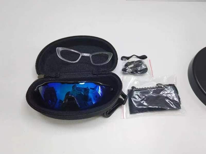 Okuliare na horské bicykle s PC rámom, model Radar EV, vymeniteľné šošovky, kompatibilné s dioptrickými okuliarmi