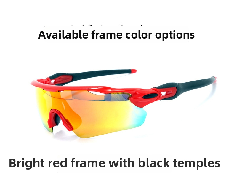 Okuliare na horské bicykle s PC rámom, model Radar EV, vymeniteľné šošovky, kompatibilné s dioptrickými okuliarmi