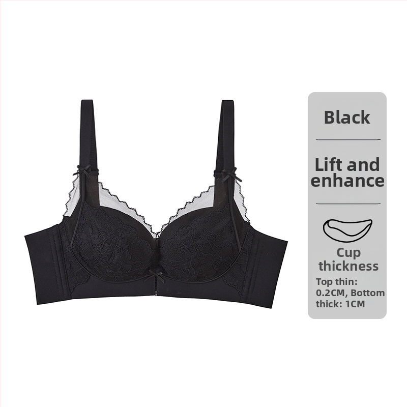 Дантелен сутиен с push-up за събиране на силуета, основна материя нейлон, подплата модал, фиксирани презрамки, задна закопчалка с четири реда куки