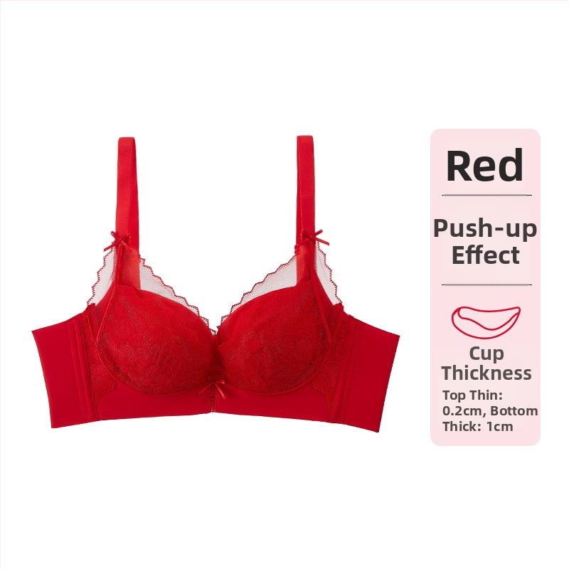 Дантелен сутиен с push-up за събиране на силуета, основна материя нейлон, подплата модал, фиксирани презрамки, задна закопчалка с четири реда куки