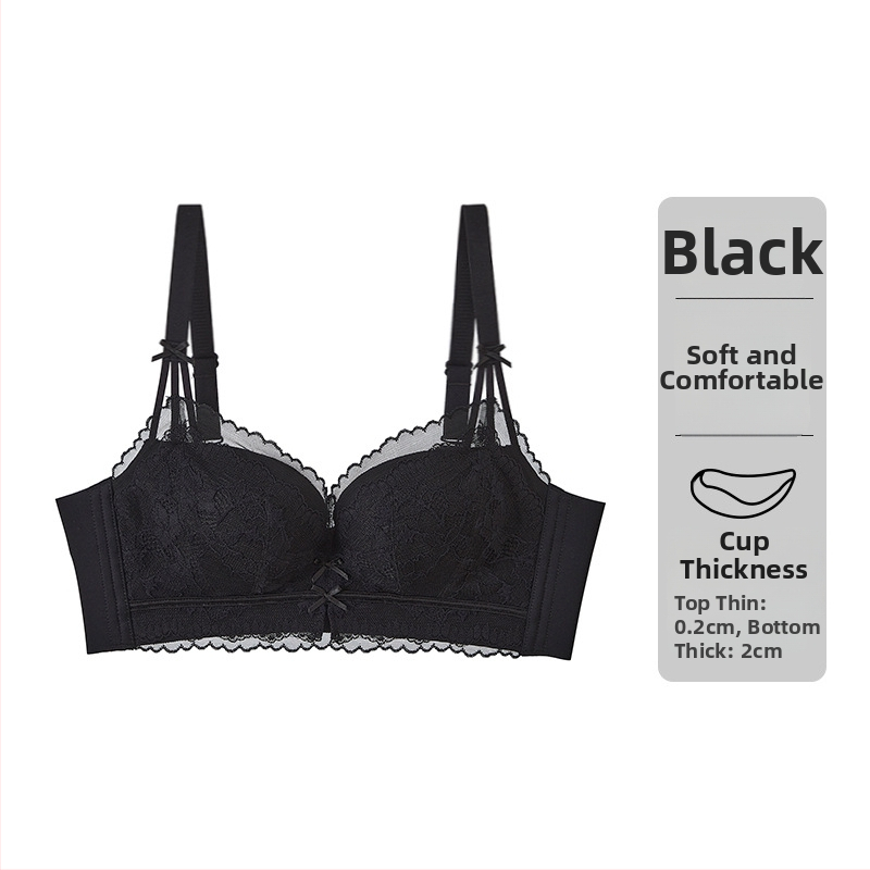 Дантелен сутиен с push-up за събиране на силуета, основна материя нейлон, подплата модал, фиксирани презрамки, задна закопчалка с четири реда куки