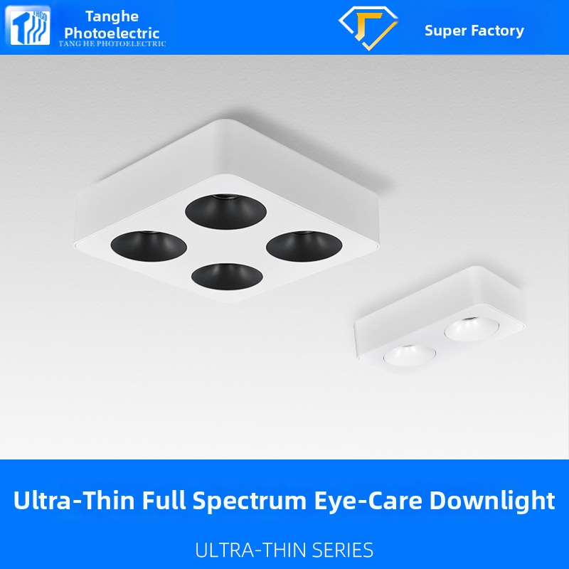 LED downlight, CRI ≥90, 220V, životnosť 50 000 h, hliníkové šasi