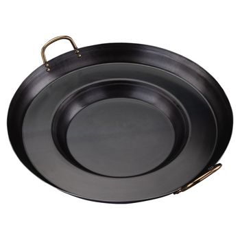 Wok z liatiny, odolný voči hrdzi, hĺbka 8 cm, dno s jedným plochým dnom, určený pre plynovú varnú dosku