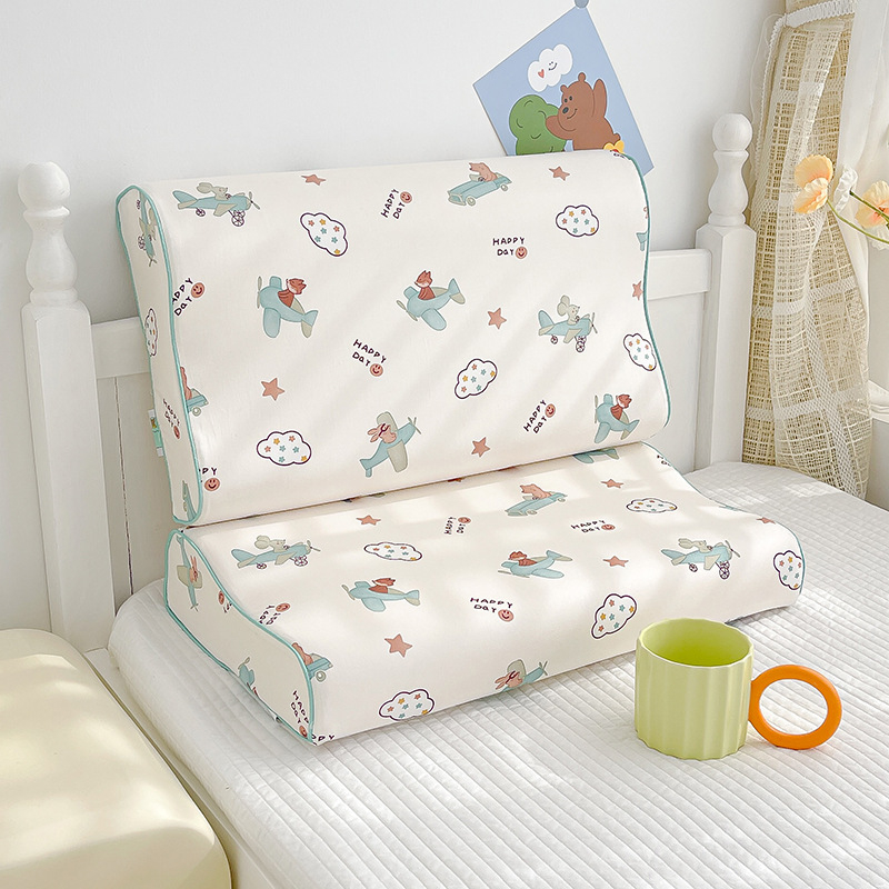 Detská latexová obliečka na vankúš | obdĺžnikový tvar, 90% prírodný latex, bavlnený materiál