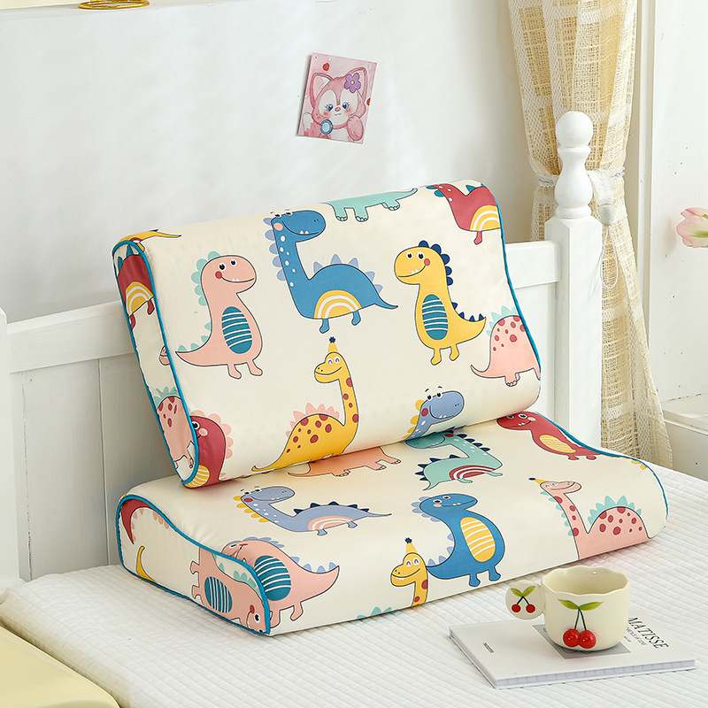 Detská latexová obliečka na vankúš | obdĺžnikový tvar, 90% prírodný latex, bavlnený materiál