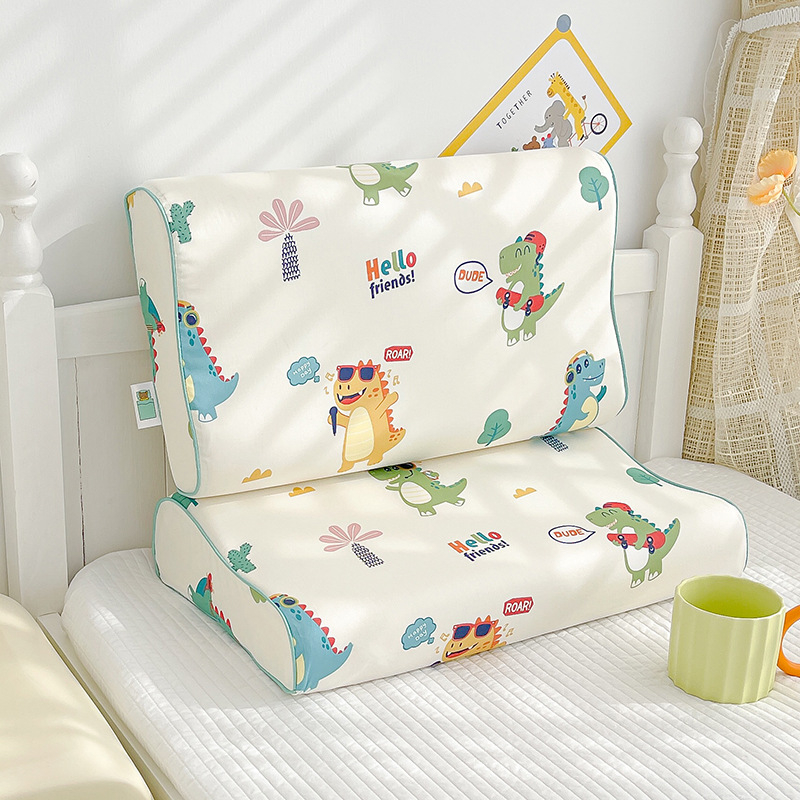 Detská latexová obliečka na vankúš | obdĺžnikový tvar, 90% prírodný latex, bavlnený materiál