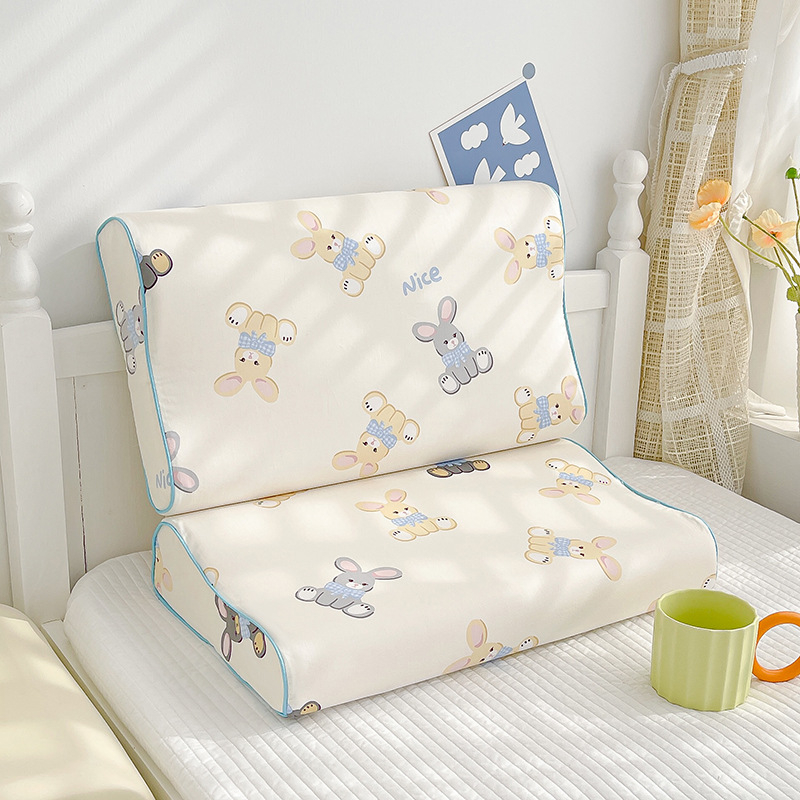 Detská latexová obliečka na vankúš | obdĺžnikový tvar, 90% prírodný latex, bavlnený materiál