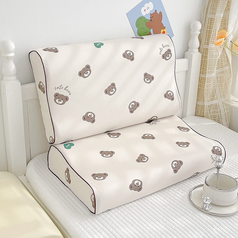 Detská latexová obliečka na vankúš | obdĺžnikový tvar, 90% prírodný latex, bavlnený materiál