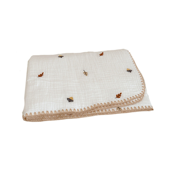 Бебешко марляно одеяло за баня, дишащо и кожно-приятелско, за всички сезони, тегло 200–300 g, за новородени