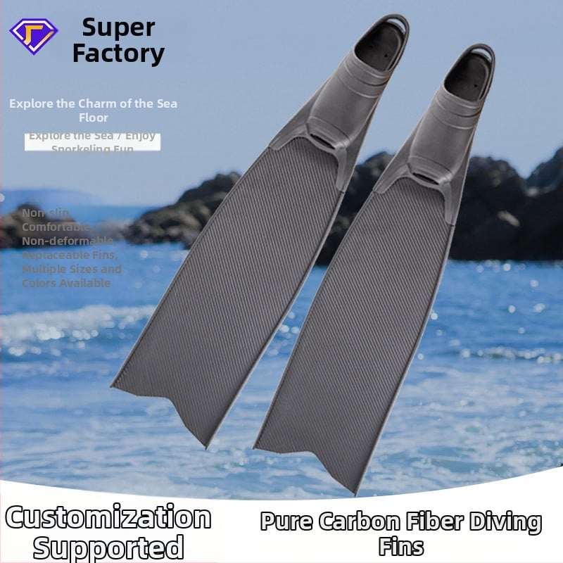 Plávacie plutvy pre voľné potápanie – dlhé karbonové plutvy pre hlboké potápanie (Materiál: kontaktujte zákaznícky servis; Značka: Yibanglong; Spracovanie a prispôsobenie: Áno; Privátne značky: Nie; Kategória: Iné)