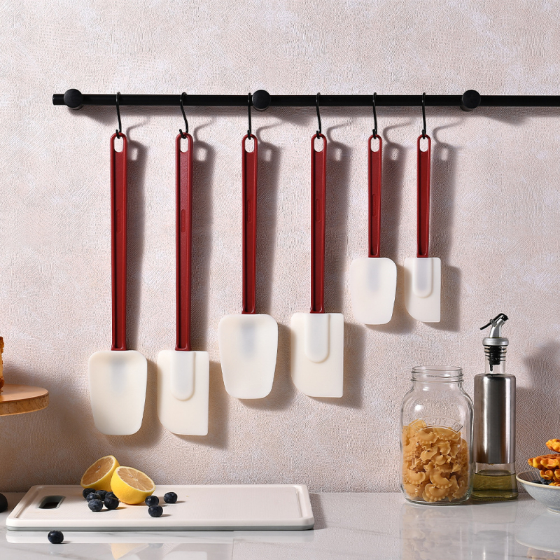 Kleidason 3-dielny silikonový set špachtiel s predĺženými rukoväťami na pečenie