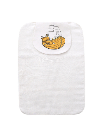 Detská osuška na pot, 2 kusy, bavlna nad 95%, značka Jieshi Bibi, pre novorodencov až do 1 roka, s karikatúrnym vzorom, nasávanie potu, bezpečnostná trieda A