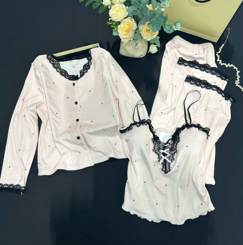 Noćni set za kućnu upotrebu – Island Velvet, debeo, 181–200 g/m², dugi rukavi